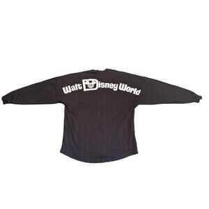 Disney Parks Spirit Jersey Walt Disney World Black White PUFF Print Size XSmall